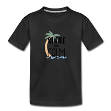 Load image into Gallery viewer, Share your Calm: Premium Organic T-Shirt - black
